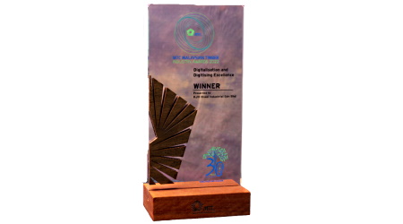 Digitalization Winner 2022 Awarded by Malaysia Timber Council (MTC)